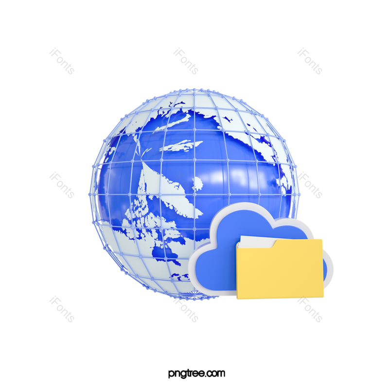 电话图片,地球元素,网络PNG,3D免抠素材